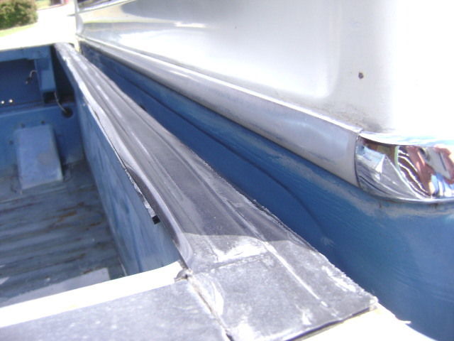 1971 Blue and White Ford F-250 Standard Cab Pickup