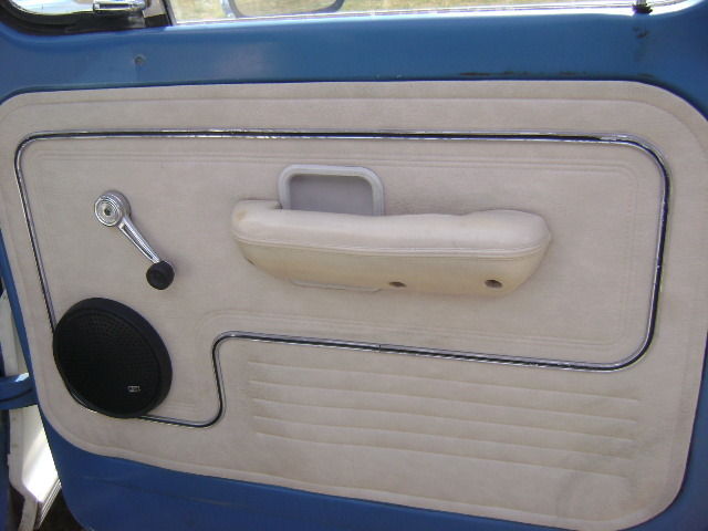 1971 Blue and White Ford F-250 Standard Cab Pickup