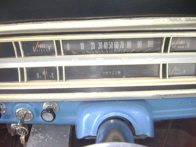 1971 Blue and White Ford F-250 Standard Cab Pickup