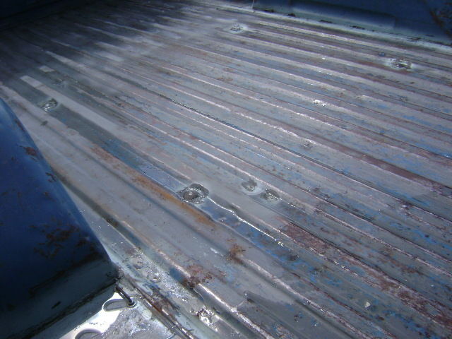 1971 Blue and White Ford F-250 Standard Cab Pickup