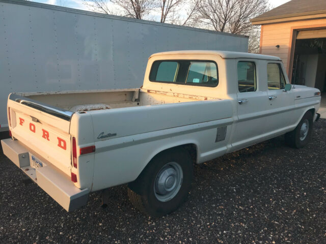 1971 White Ford F-250 Crew Cab Pickup