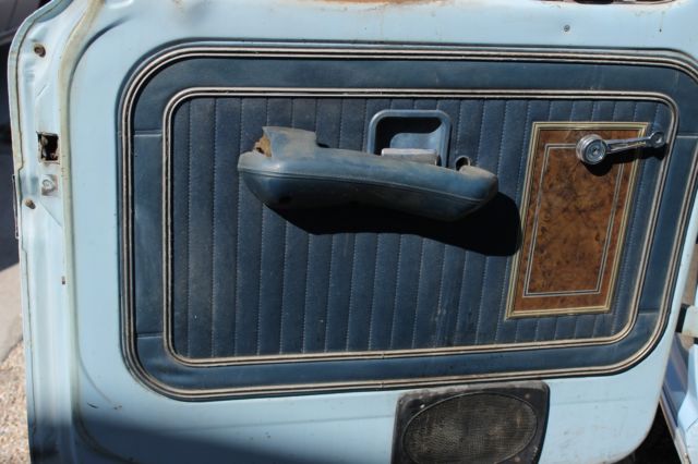 1971 Blue Ford F-100 Extended Crew Cab Pickup