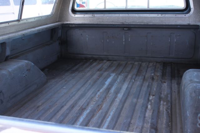 1971 Blue Ford F-100 Extended Crew Cab Pickup