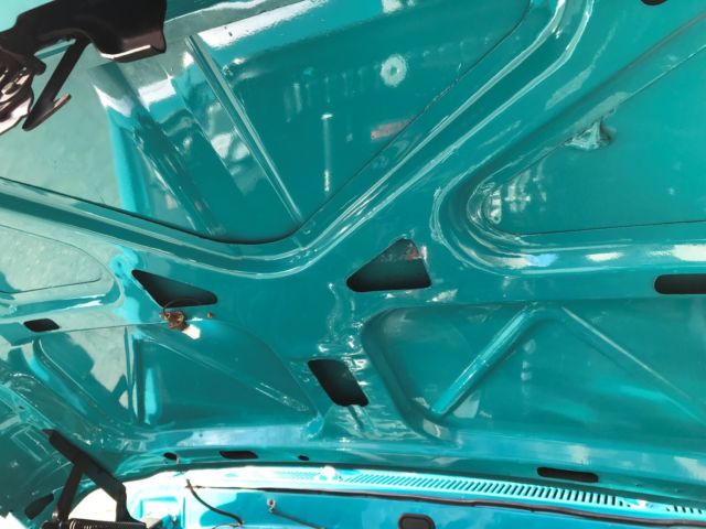1971 Swiss Aqua Ford F-100