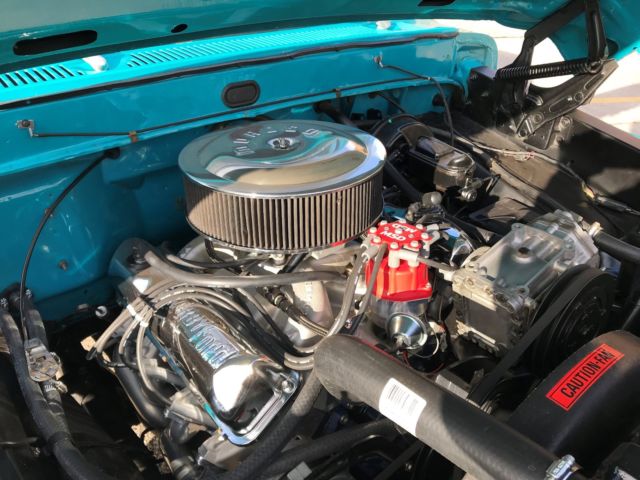 1971 Swiss Aqua Ford F-100