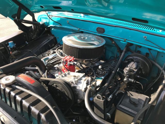 1971 Swiss Aqua Ford F-100