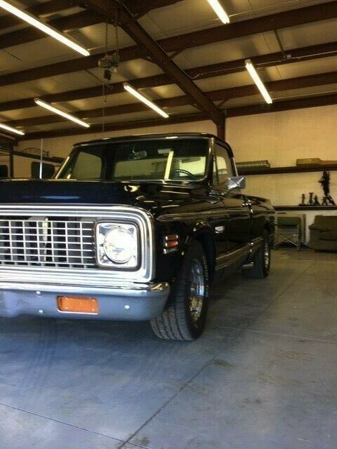 1971 Black Chevrolet C-10