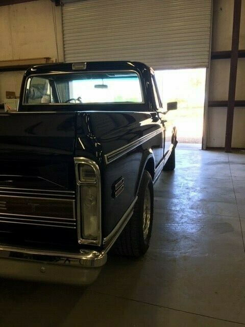1971 Black Chevrolet C-10
