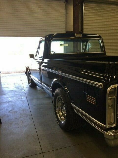 1971 Black Chevrolet C-10