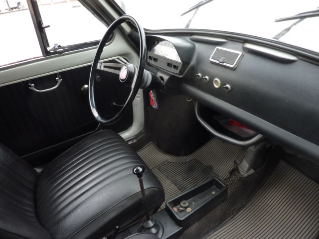 1971 White Fiat 500L Coupe