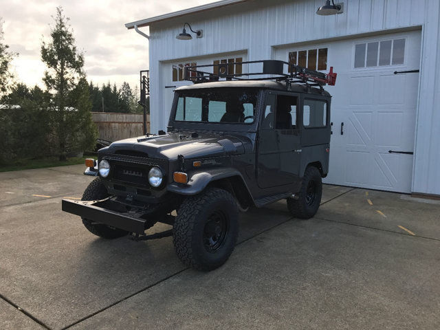 1971 Gray Toyota Land Cruiser
