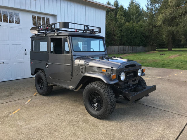 1971 Gray Toyota Land Cruiser