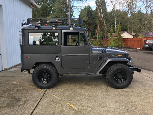 1971 Gray Toyota Land Cruiser
