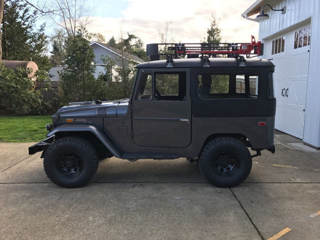 1971 Gray Toyota Land Cruiser