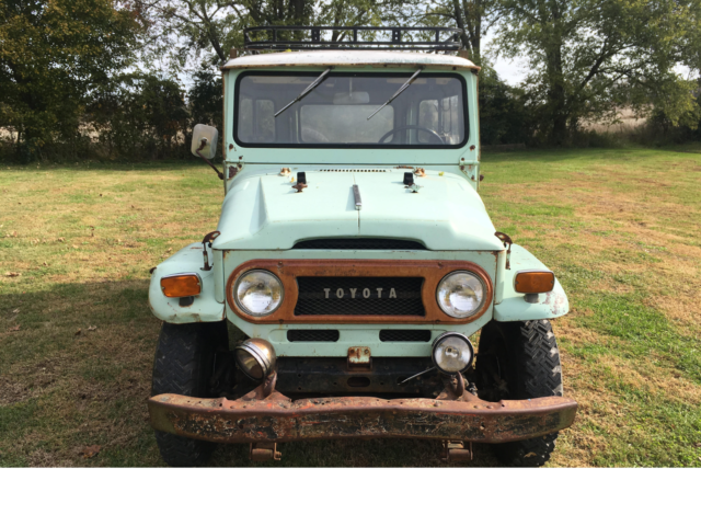 1971 Green Toyota Land Cruiser SUV