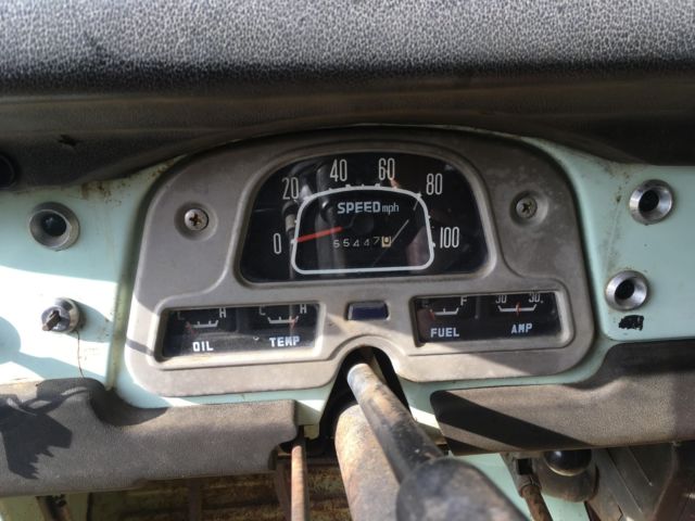 1971 Green Toyota Land Cruiser SUV