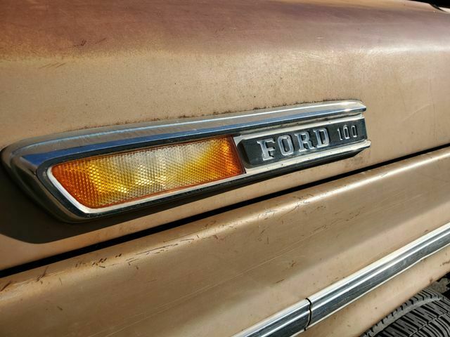 1971 Gold Ford 100 --