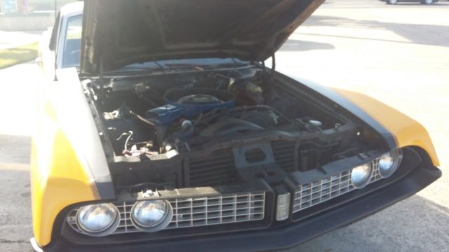1971 Yellow Ford Ranchero Crew Cab Pickup