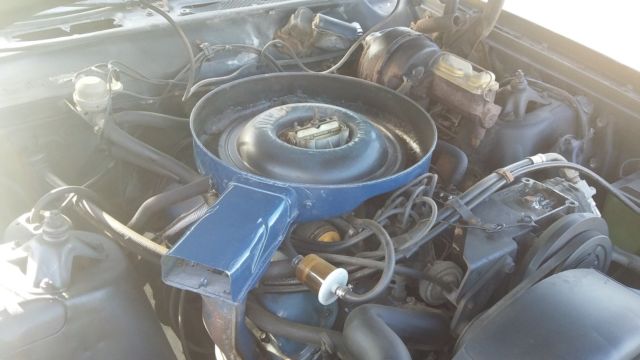 1971 Yellow Ford Ranchero Crew Cab Pickup