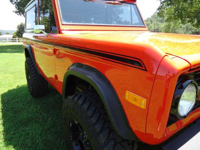 1971 Orange Ford Bronco