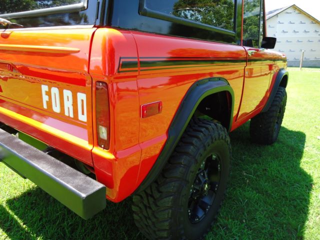 1971 Orange Ford Bronco