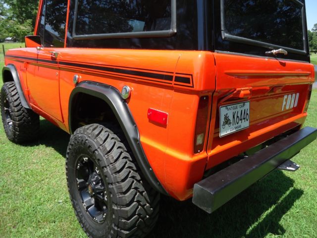 1971 Orange Ford Bronco