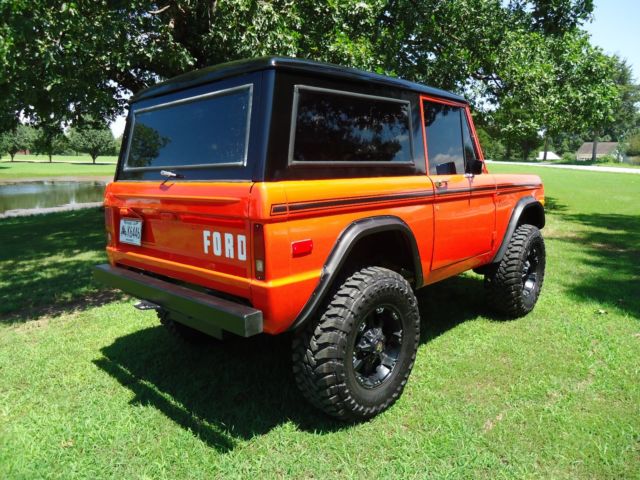 1971 Orange Ford Bronco