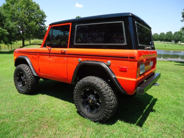 1971 Orange Ford Bronco