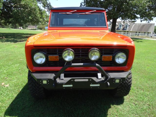 1971 Orange Ford Bronco