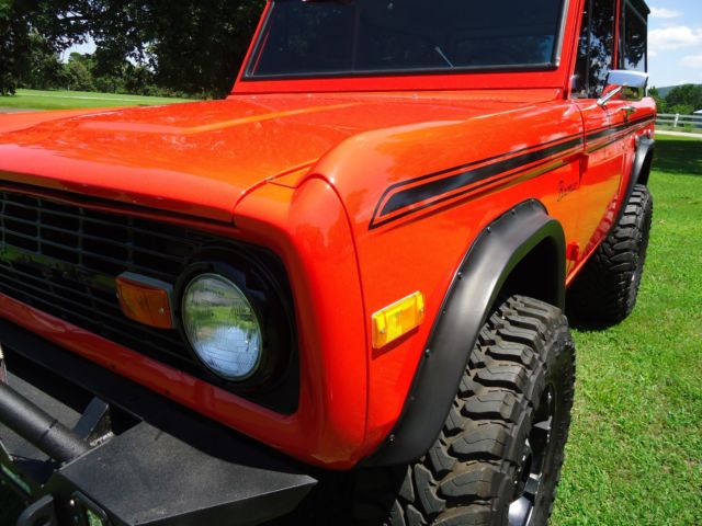 1971 Orange Ford Bronco