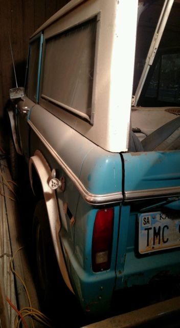 1971 Orange Ford Bronco