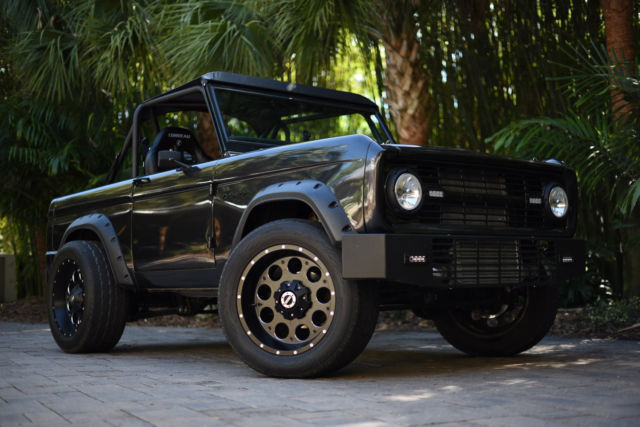 1971 Charcoal Ford Bronco Convertible