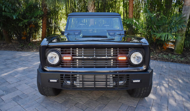 1971 Charcoal Ford Bronco Convertible
