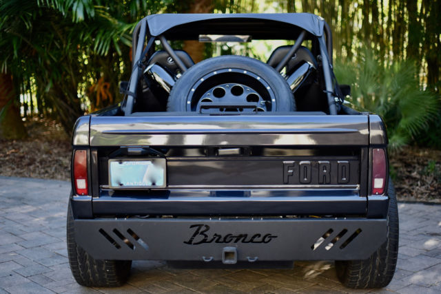 1971 Charcoal Ford Bronco Convertible