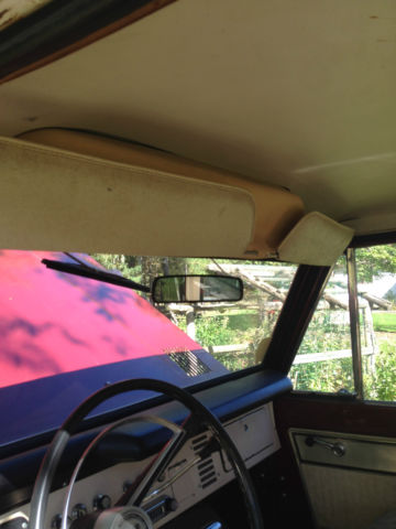 1971 Red Ford Bronco 2 Door Convertible