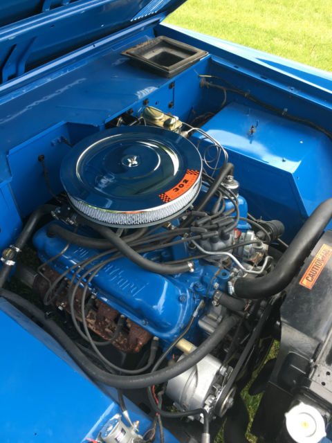 1971 Blue Ford Bronco