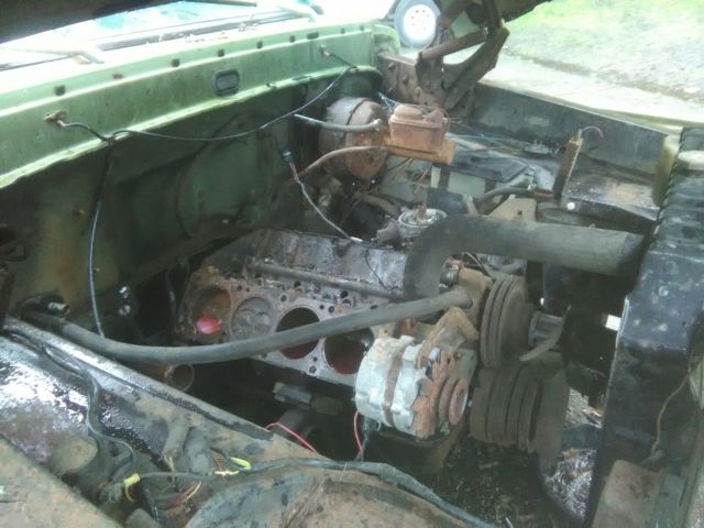 1971 Green Ford F-250 Standard Cab Pickup