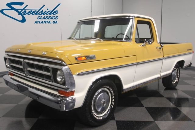 1971 Gold Ford F-100 Pickup Truck