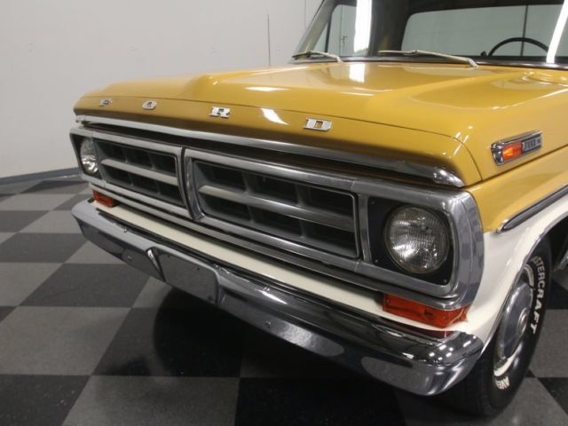 1971 Gold Ford F-100 Pickup Truck