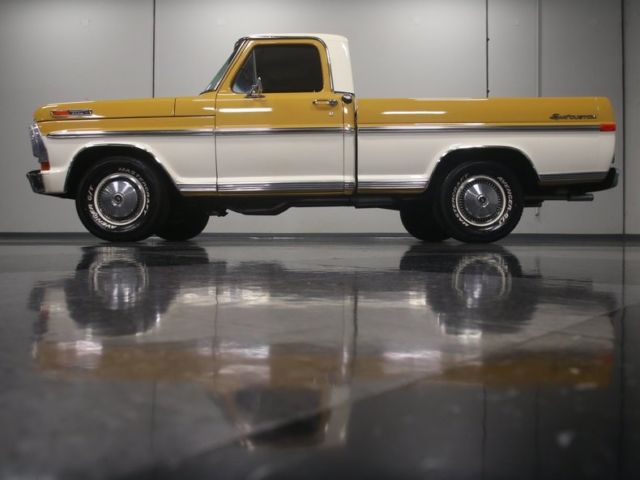1971 Gold Ford F-100 Pickup Truck
