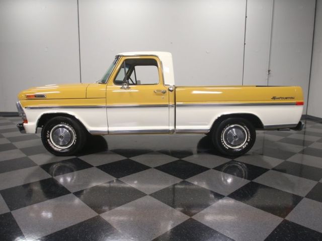 1971 Gold Ford F-100 Pickup Truck