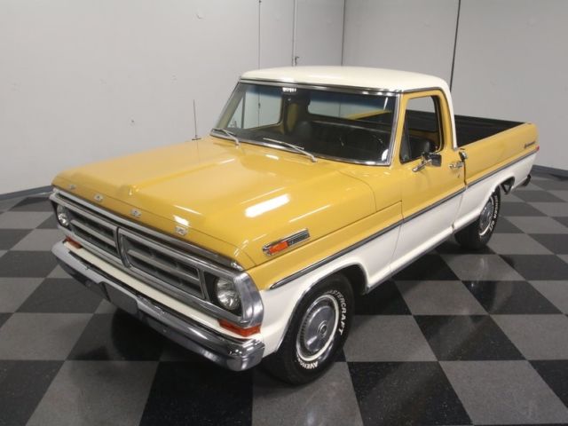 1971 Gold Ford F-100 Pickup Truck