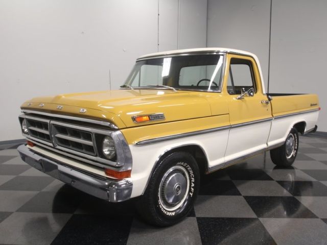 1971 Gold Ford F-100 Pickup Truck