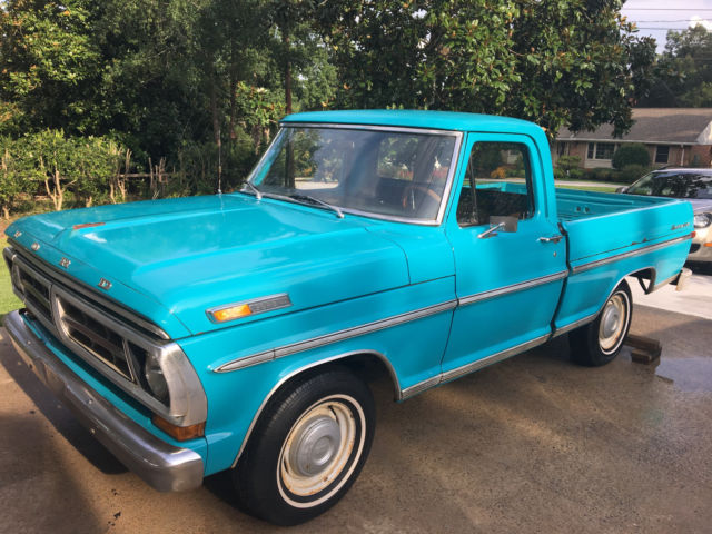 1971 Blue Ford F-100