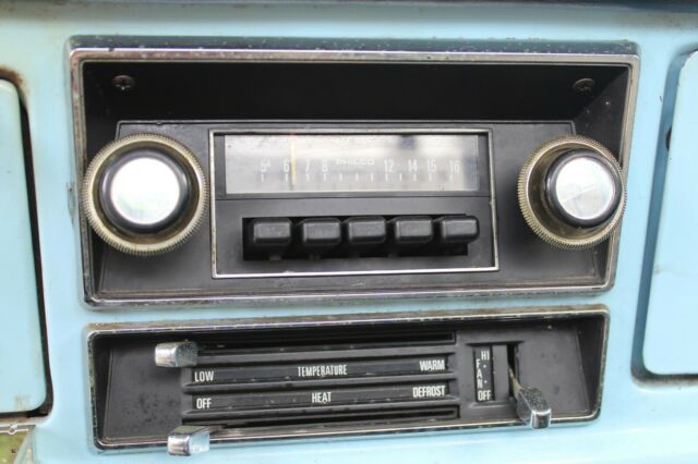 1971 Blue Ford F-100 Standard Cab Pickup