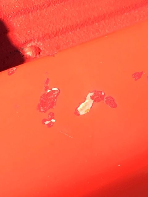 1971 Red Ford F-100 Regular cab