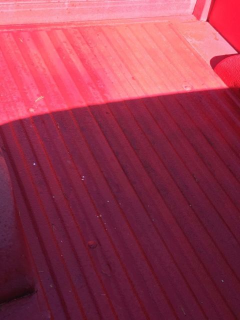 1971 Red Ford F-100 Regular cab