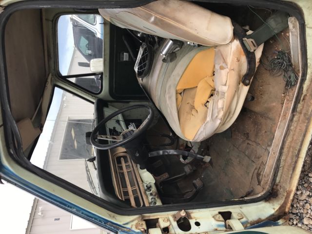 1971 Blue Ford F-100 Pick up