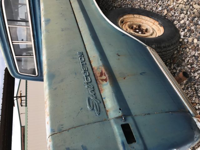 1971 Blue Ford F-100 Pick up