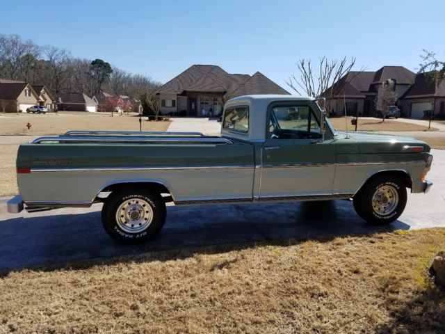 1971 Green Ford F-100
